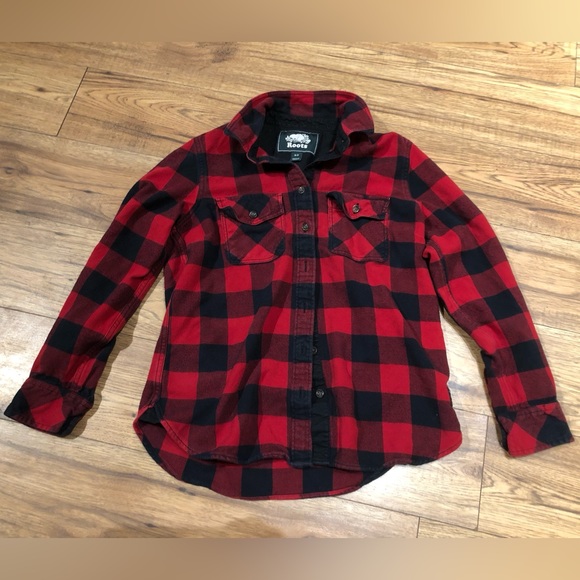 ⭕️ ROOTS | Women’s Buffalo Plaid Flannel - Picture 6 of 8